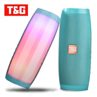 T&G Portable Bluetooth Speaker - Subwoofer - Rhythm Light